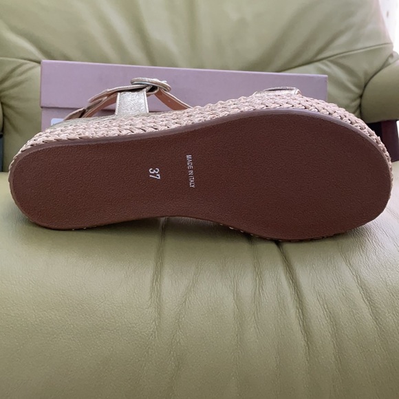 Paolo Mattei NWT. EU Size 37. True to Size. Gold. - Picture 11 of 11